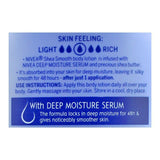 Nivea Shea Smooth Dry Skin Body Lotion, With Deep Moisture Serum, 400ml, Beauty & Personal Care, Lotion & Cream, Nivea, Chase Value