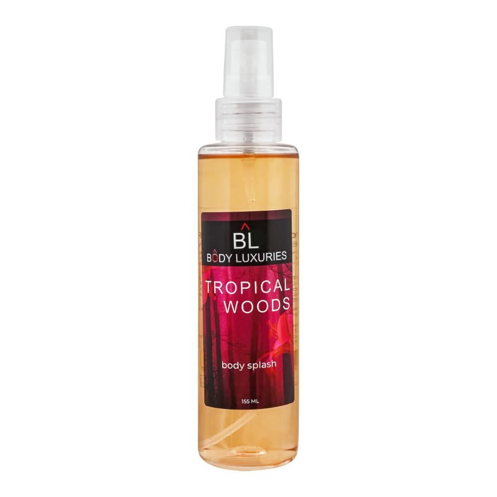 Body Luxuries Tropical Wood Body Splash, 155ml, Men Body Spray & Mist, Body Luxuries, Chase Value