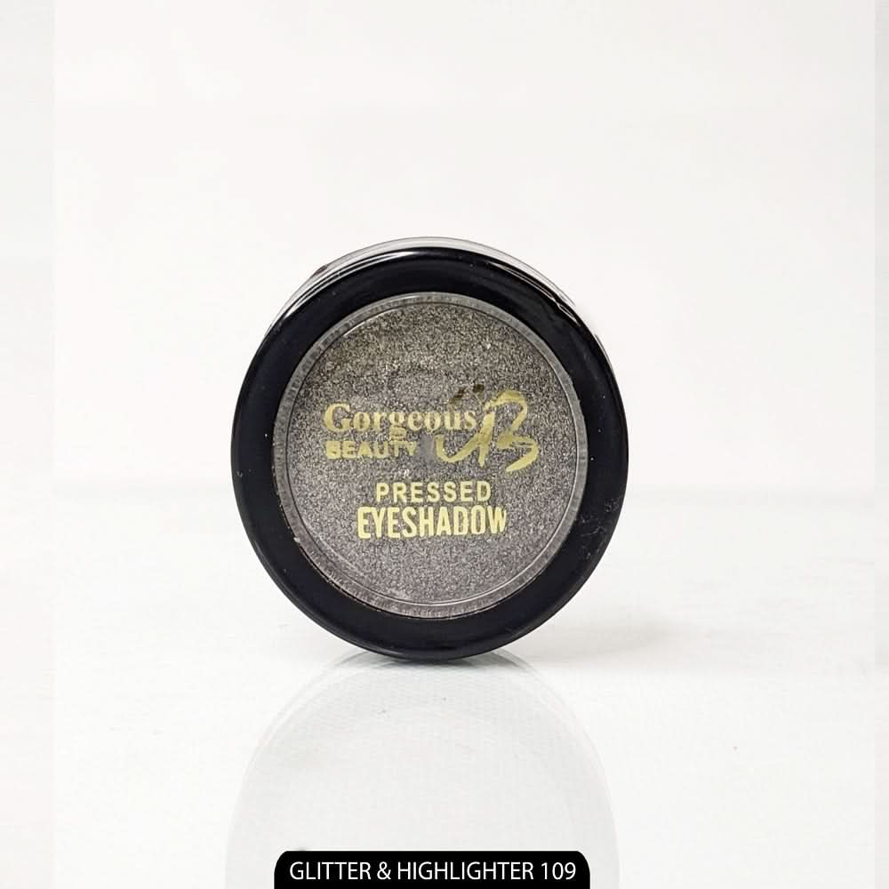 Gorgeous Beauty Pressed Eye Shadow Highlighter & Glitter - 109, Eyeshadow, Gorgeous Beauty, Chase Value