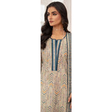 Al Zohaib Colors Digital Printed Unstitched Lawn 3 Pcs Suit - 10, Women, 3Pcs Shalwar Suit, Al-Zohaib Textiles, Chase Value