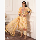 Al-Zohaib Sun Shine Cotton Printed Unstitched 3Pcs Suit - 10, Women, 3Pcs Shalwar Suit, Al-Zohaib Textiles, Chase Value