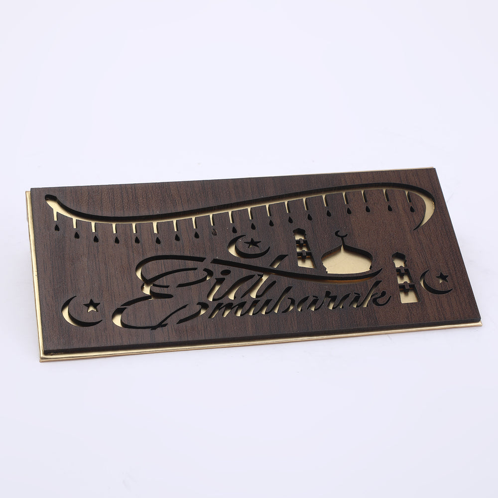 Envelop Wooden Eid Mubarak, Envelopes, Chase Value, Chase Value