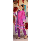 Monsoon Digital Printed Lawn Suit 3 Pes V-1 - 9, Women, 3Pcs Shalwar Suit, Al-Zohaib Textiles, Chase Value