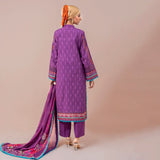 Eminent Embroidered lawn Digital Printed 3 pcs Suit - S24Lpe3P01, Women, Unstitched Kurti, Eminent, Chase Value