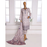 3D Daman kari By MI Creation Printed Lawn With Embroidered Unstitched 3Pcs Suit - 2, Women, 3Pcs Shalwar Suit, MI Creation, Chase Value