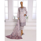 3D Daman kari By MI Creation Printed Lawn With Embroidered Unstitched 3Pcs Suit - 2, Women, 3Pcs Shalwar Suit, MI Creation, Chase Value