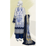 Panjnad Norah Lawn By J. Digital Printed Unstitched 3 Pcs Suit - 241300, Women, 3Pcs Shalwar Suit, Junaid Jamshed, Chase Value