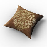 Velvet Stripes Cushion - Dark Brown, Cushions & Pillows, Chase Value, Chase Value