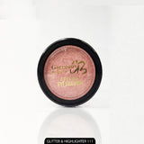 Gorgeous Beauty Pressed Eye Shadow Highlighter & Glitter - 111, Eyeshadow, Gorgeous Beauty, Chase Value
