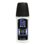 Fa Men 72H Sport Recharge Recharging Scent Roll-On Deodorant, For Men, 50ml, Body Roll On & Sticks, Fa, Chase Value