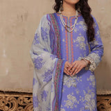 VS Malhar Cambric Printed Unstitched 3Pcs Suit V-1, Women, 3Pcs Shalwar Suit, VS Textiles, Chase Value