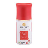 Yardley London Rose Roll-On Deodorant, For Women, Alcohol Free, 50ml, Body Roll On & Sticks, Yardley, Chase Value