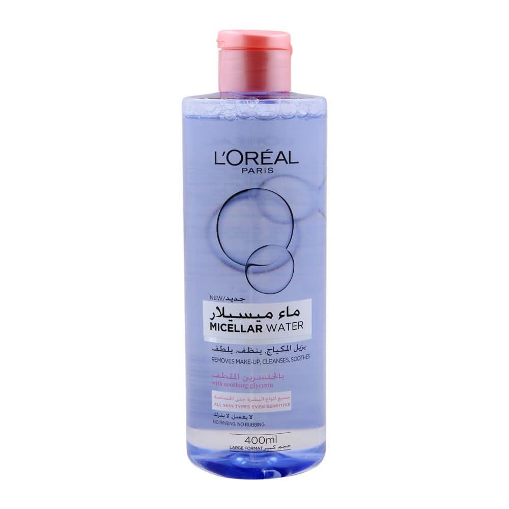 Loreal Paris Micellar Water 400Ml, BEAUTY & PERSONAL CARE, TONERS, L'Oreal, Chase Value