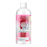 Eveline Facemed+ 3-In-1 Hyaluronic Micellar Water, Alcohol Free, 400ml, Makeup Removers & Cleansers, Eveline, Chase Value