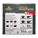 Sonex Non-Stick Cookware 15 Pieces - Deluxe Supreme, Cookware & Pans, Sonex, Chase Value