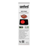 Sanford Infrared Electric Cooker, 2200W, Sf-5195, Toaster & Hot Plate, Sanford, Chase Value