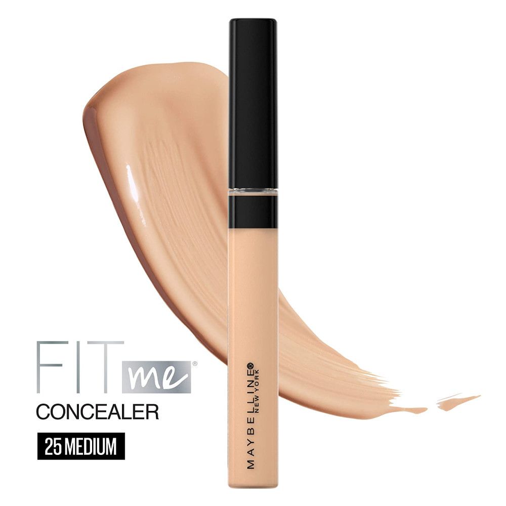 Maybelline New York Fit Me Concealer, 25 Medium, Concealer, Maybelline, Chase Value
