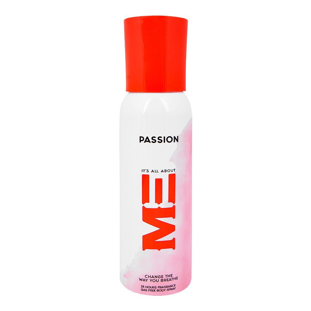 ME Gas Free Body Spray 120ml - Passion, Men Body Spray & Mist, ME, Chase Value