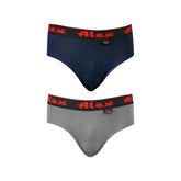Men's Alex Brief Underwear, Pack Of 2, Mix Color, Men's Underwear, Alex, Chase Value