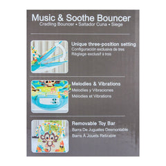 Mastela Baby Music & Soothe Bouncer, 6876