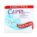 Capri Refreshing Vitalizing Water Lilly Soap, Saving Pack 3x140g, Soaps, Capri, Chase Value