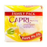 Capri Moisturising Aloe-Nurture Extracts Soap, 3x140g, Soaps, Capri, Chase Value