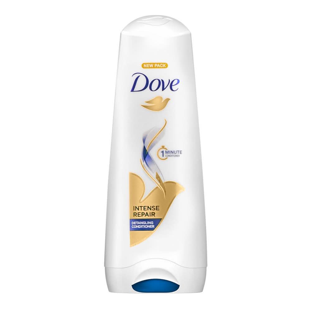 Dove Intense Repair Detangling Conditioner, Perfect For Damaged Hair, 180ml, Shampoo & Conditioner, Dove, Chase Value