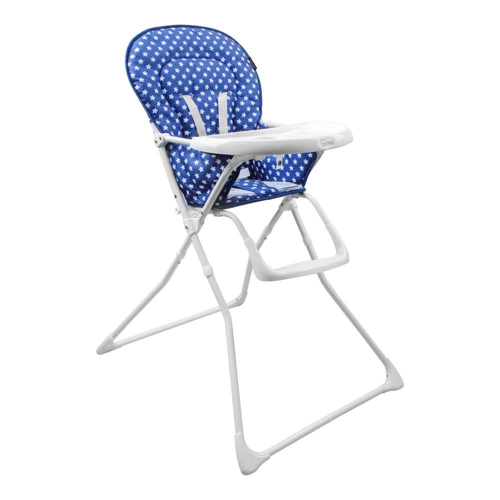 Tinnies Baby High Chair, Blue, T-026, Carrier Strollers & Furniture, Tinnies, Chase Value