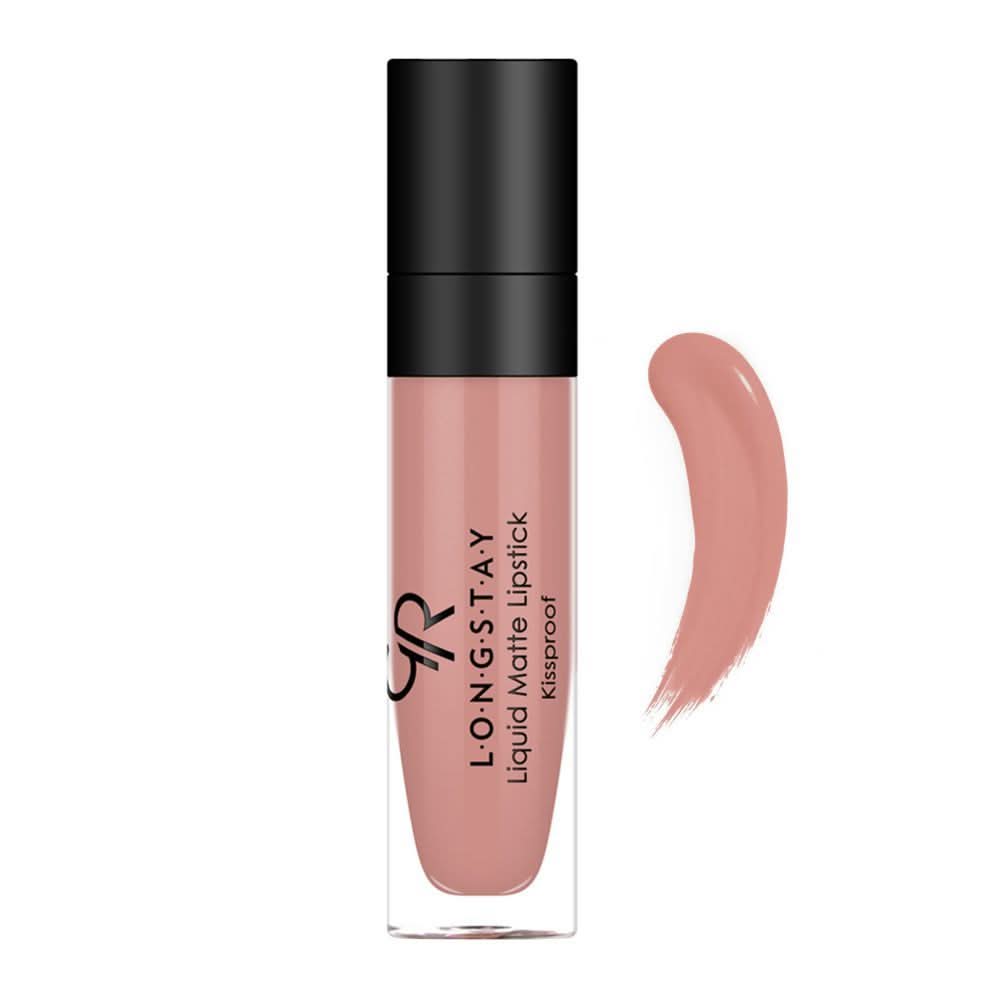 Golden Rose Longstay Liquid Matte Lipstick, 13, Liquid Lipstick, Golden Rose, Chase Value