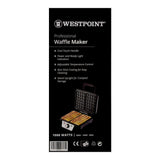 West Point Professional Waffle Maker, 1000W, WF-8103, Toaster & Hot Plate, Westpoint, Chase Value