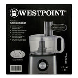 West Point Professional Kitchen Robot, Slice + Shred + Chop, 500W, WF-501, Chopper, Westpoint, Chase Value
