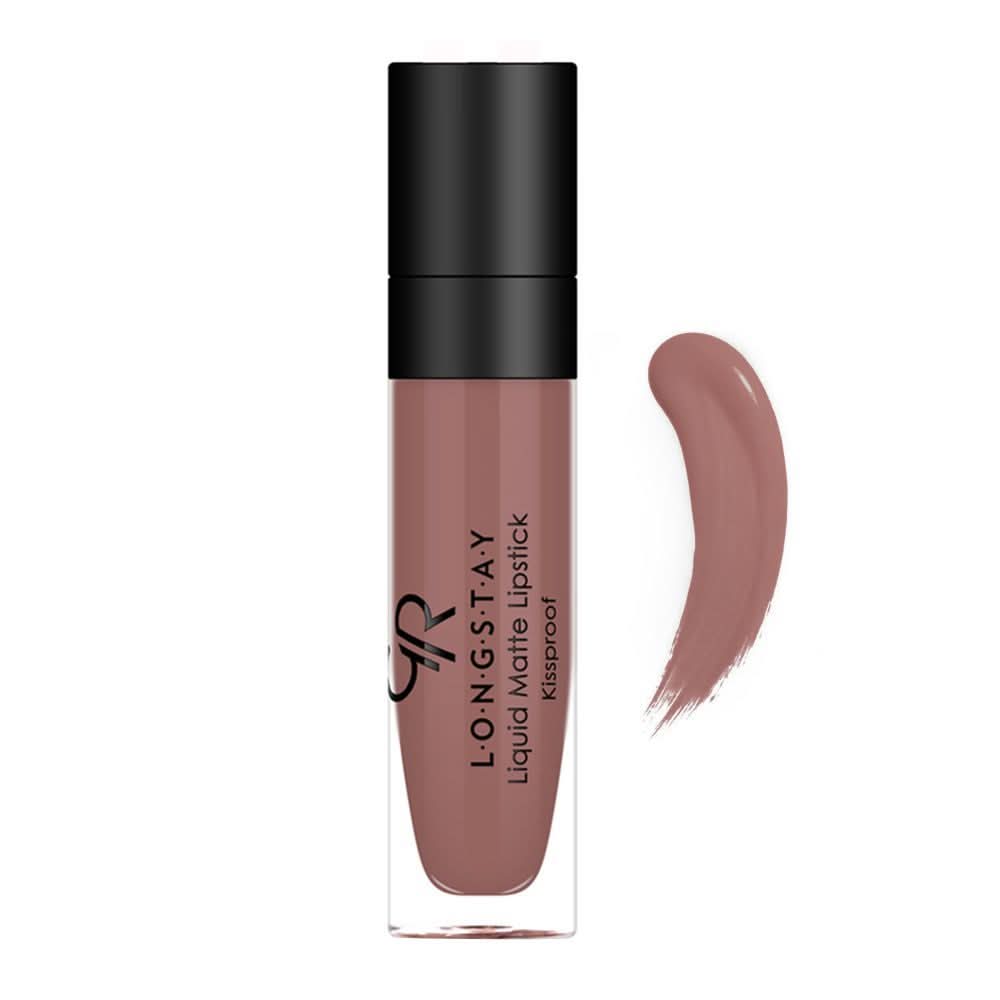 Golden Rose Longstay Liquid Matte Lipstick, Long Stay, 23, Liquid Lipstick, Golden Rose, Chase Value