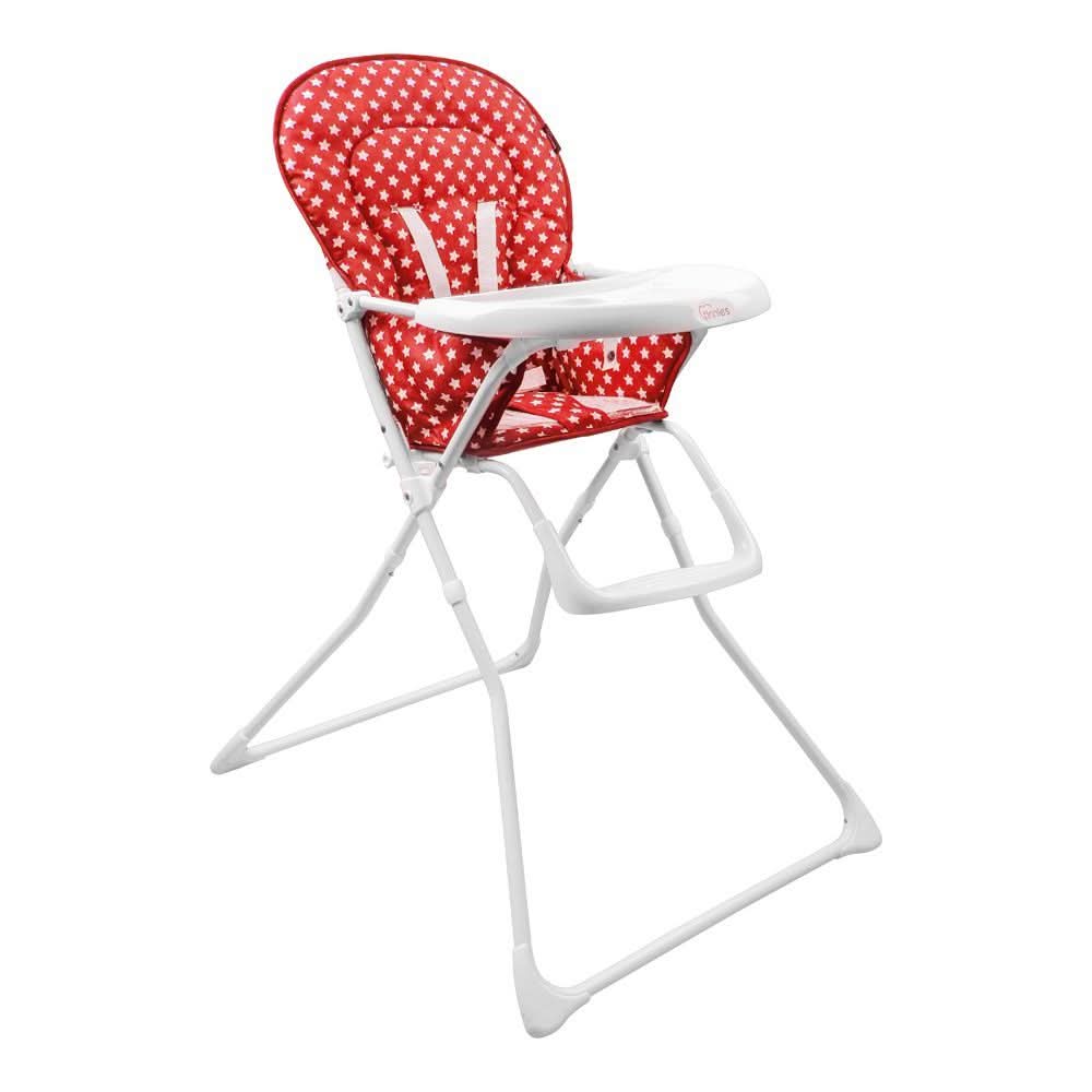 Tinnies Baby High Chair, Red, T-026, Carrier Strollers & Furniture, Tinnies, Chase Value