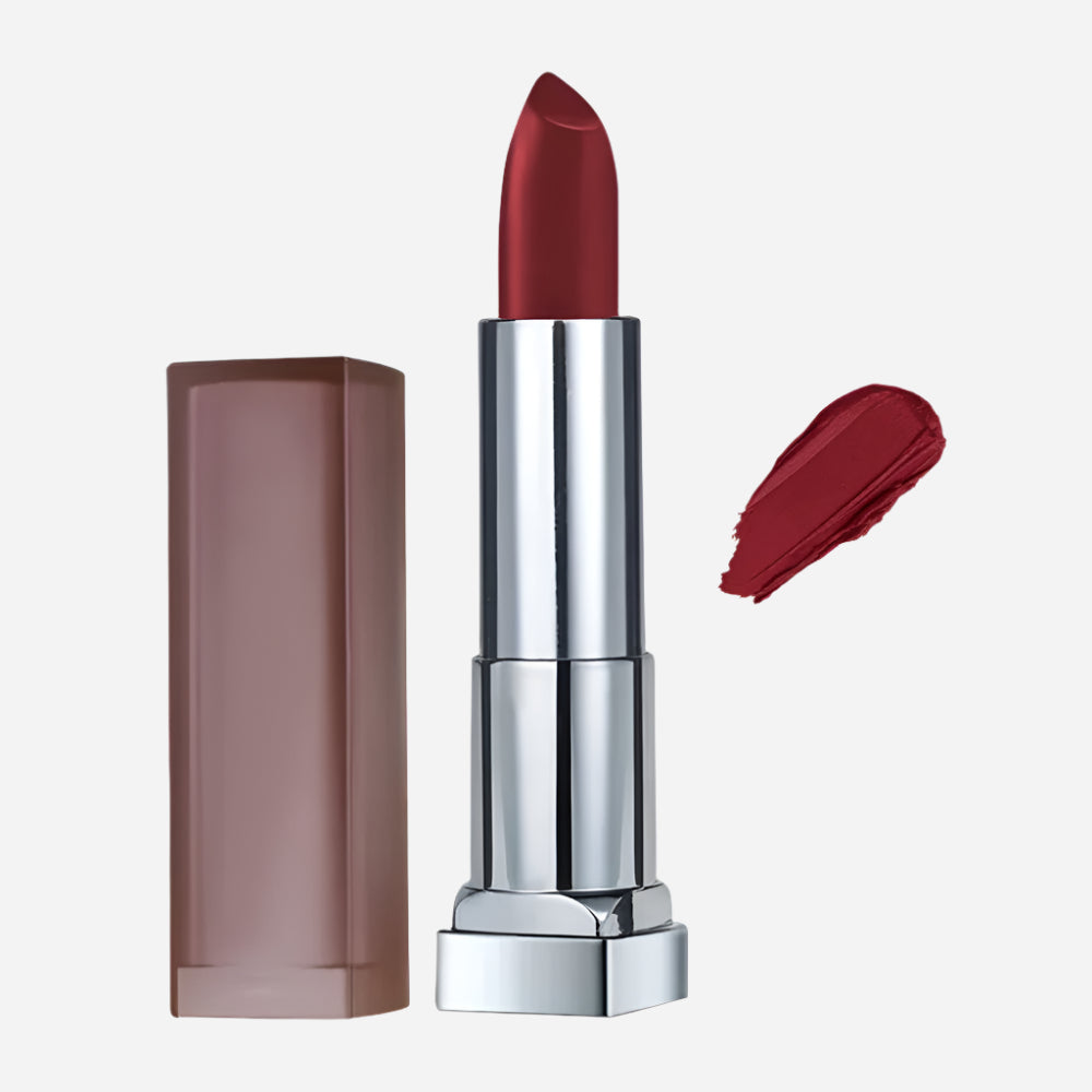 Maybelline New York Color Sensational Creamy Matte Mini Lipstick, 695 Divine Wine, Lipstick, Maybelline, Chase Value