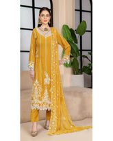 Noor Jahan Maha Noor Karandi Luxury Embroidered Suit with Dupatta - 3, Women, 3Pcs Shalwar Suit, Chase Value, Chase Value