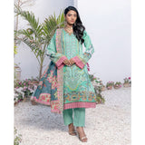Janan Printed Lawn Embroidered Suit 3Pcs with Cut Work Dupatta - 6, Women, 3Pcs Shalwar Suit, Zesh Textile, Chase Value