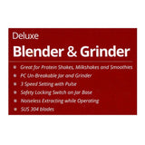 West Point Deluxe Blender/Grinder, WF-332, Juicer Blender & Mixer, Westpoint, Chase Value
