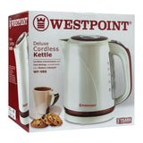 West Point Deluxe Cordless Kettle, 1.7L, 1850W, WF-989, Coffee Maker & Kettle, Westpoint, Chase Value
