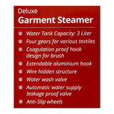 West Point Deluxe Garments Steamer, 1600W, WF-1155, iron, Westpoint, Chase Value