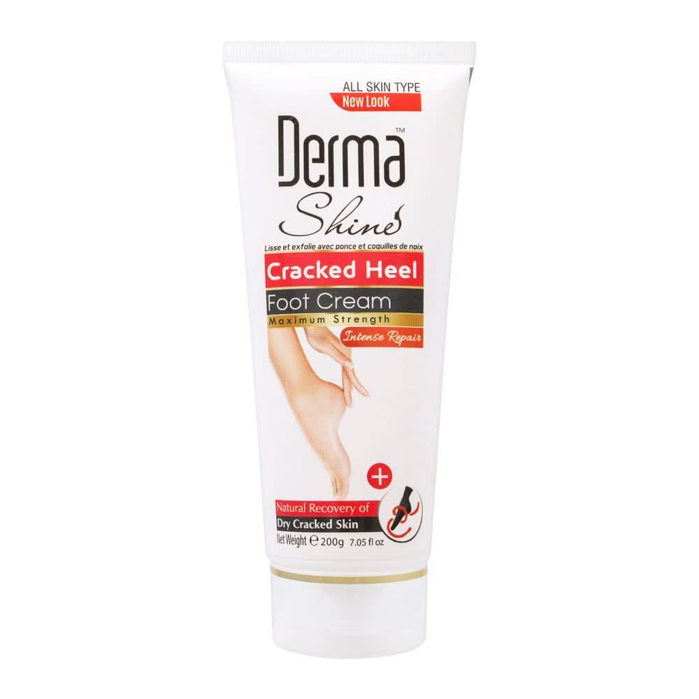 Derma Shine Intense Repair Cracked Heel Foot Cream, 200g, Creams & Lotions, Derma Shine, Chase Value