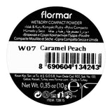 Flormar Wet & Dry Compact Powder, W07 Caramel Peach, Compact Powder, Flormar, Chase Value