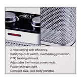Anex Deluxe Fan Heater, AG-5005, Home & Lifestyle, Heater, Anex, Chase Value