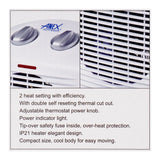 Anex Deluxe Fan Heater, AG-5001, Home & Lifestyle, Heater, Anex, Chase Value