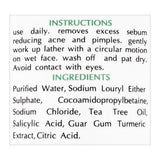 Derma Shine Purifying Tea Tree Acne Face Wash, For Oily Combination Skin, 200G, Face Washes, Derma Shine, Chase Value