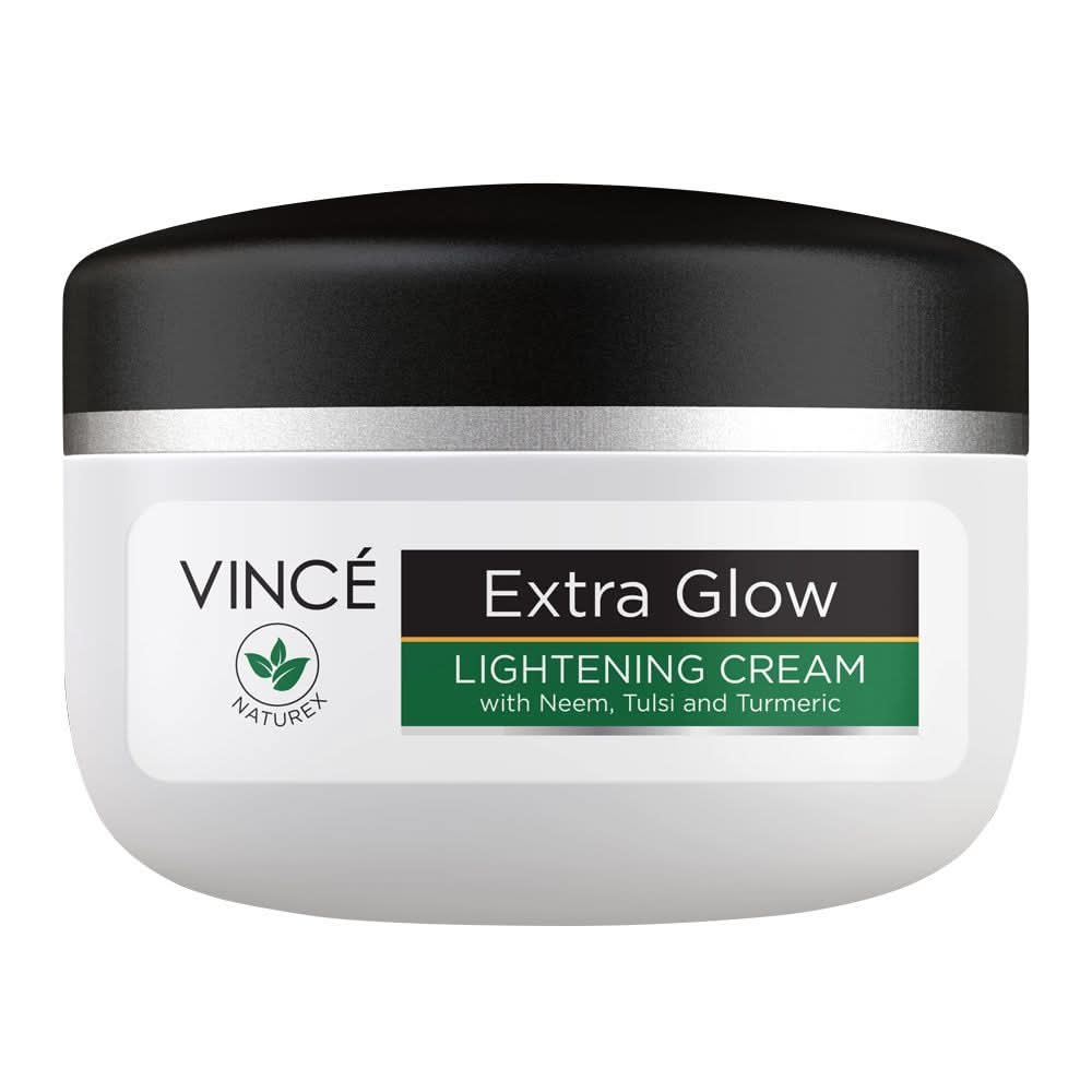 Vince Extra Glow Lightening Cream, With Neem, Tulsi And Turmeric, 40ml, Creams & Lotions, Vince, Chase Value