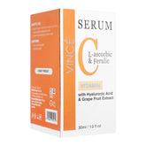 Vince Vitamin C L-Ascorbic & Ferulic Serum, 30ml, Skin Treatments, Vince, Chase Value