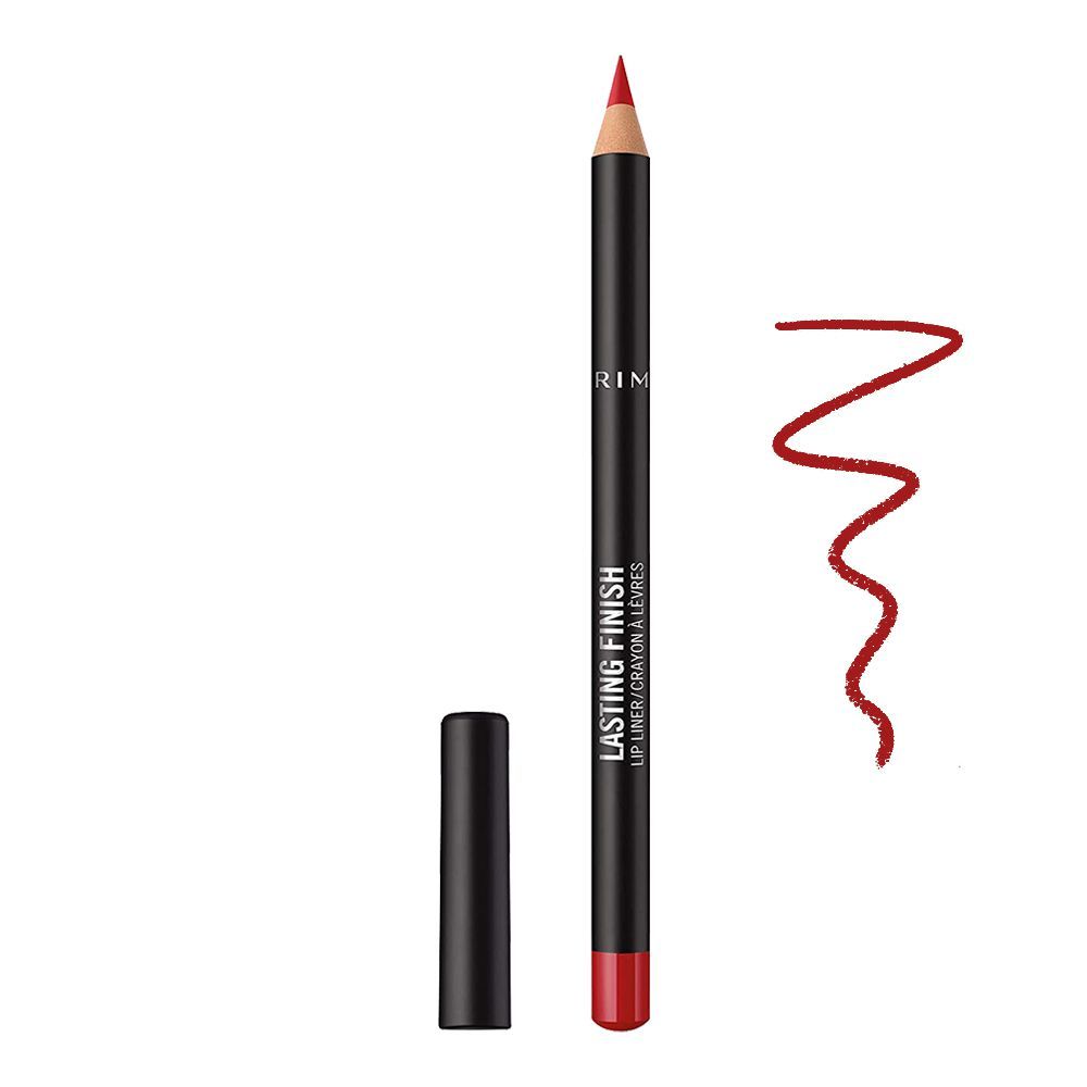 Rimmel Lasting Finish Lip Liner Pencil, 505 Red Dynamite, Lip Pencils & Liner, Rimmel, Chase Value
