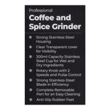 West Point Coffee And Spice Grinder, WF-9226, Coffee Maker & Kettle, Westpoint, Chase Value
