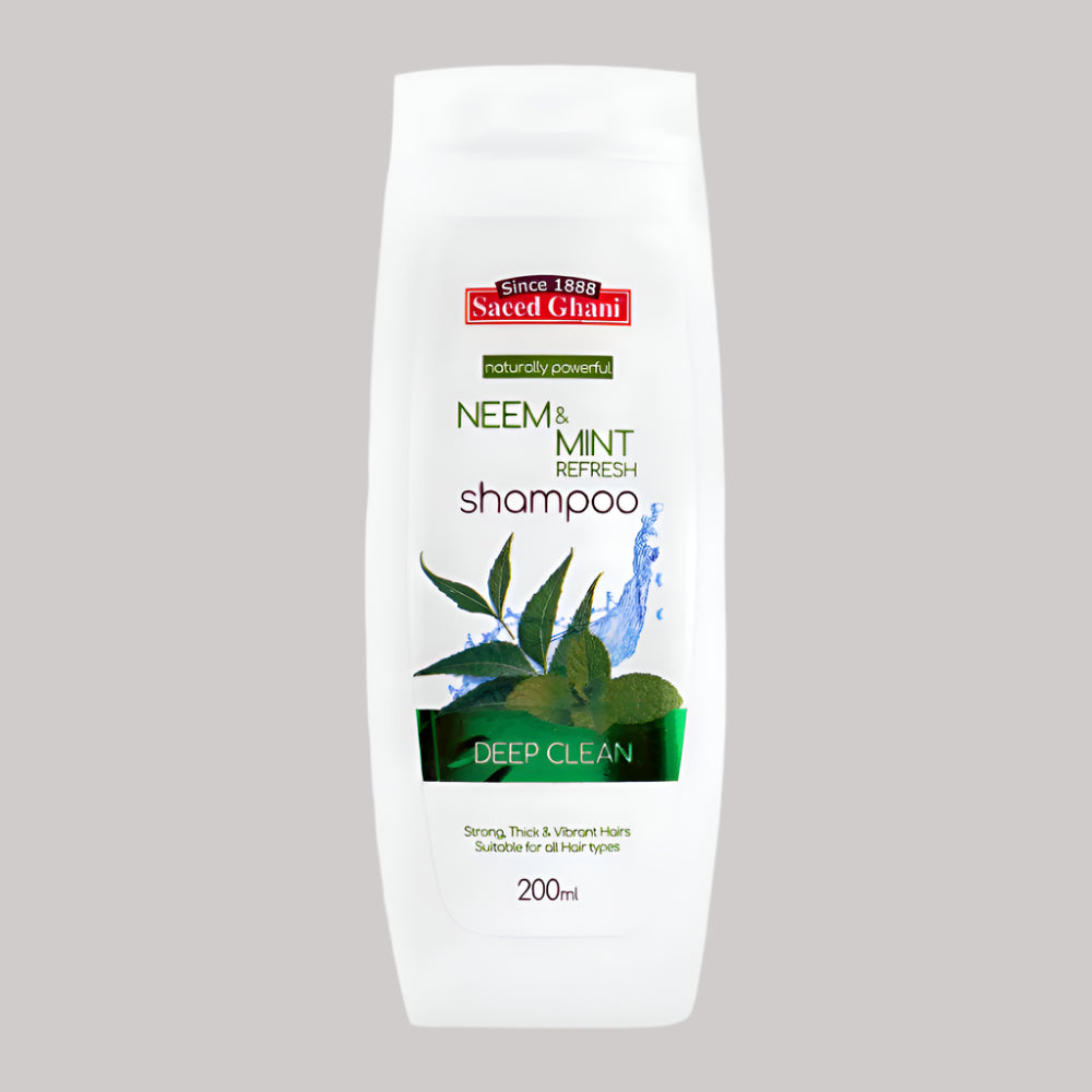 Saeed Ghani Neem & Mint Refresh Shampoo 200ml, Shampoo & Conditioner, Saeed Ghani, Chase Value
