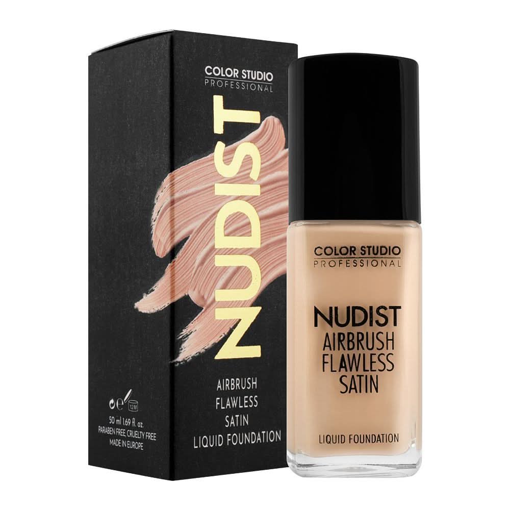 Color Studio Airbrush Flawless Satin Liquid Foundation, Brushes & Applicators, Color Studio, Chase Value